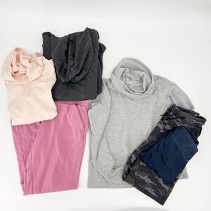 Athleta Girls Bundle of 6 Items Size L/XL Joggers Leggings Sweatshirts